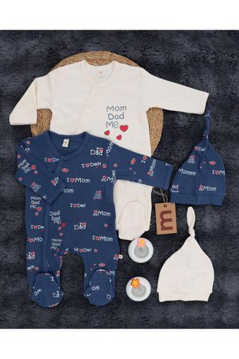 Miracool 2’Li Bebek Tulum Seti – %100 Pamuk + 2 Adet Şapka