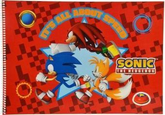 Sega SONIC Resim Deftter 24X34 15 Yaprak 570745