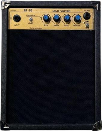 10 Watt Gitar Amfisi - Over Drive Özellikli-Distorsionlu-Tüm Enstrümanlara Uyumlu