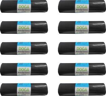 Ecoplast Battal Boy Çöp Torbası Poşeti - 400 Gr. - 90 Litre - 80 x 110 Cm / 10 Adetlik 10 Rulo