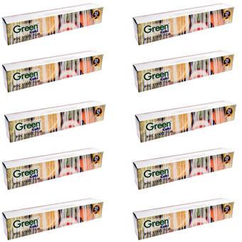 Green PVC Streç Film Folyo - Gıdaya Uygun - 9 Mikron - 45 Cm. x 300 Metre - 10 Paket