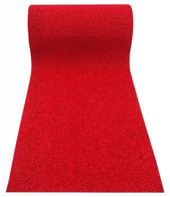 Kıvırcık Kapı Önü Dış Mekan Paspas Halı Yolluk - Kırmızı - En : 1.20 Cm / Boy : 5 Metre