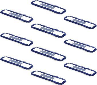 Cod-Ex Orlon Nemli Palet Tablet Toz Toplama Statik Mop - Mavi - 80 Cm. - 10 Adet