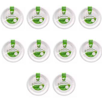 Roll-Up Nature Ekolojik Karton Kağıt Tek Kullanımlık Tabak - 26 Cm. - 50 Adetlik 10 Paket