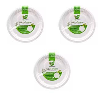 Roll-Up Nature Ekolojik Karton Kağıt Tek Kullanımlık Tabak - 26 Cm. - 50 Adetlik 3 Paket