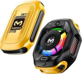 Serreha Memo CX12 Manyetik Rgb Oyun Soğutucu, Pubg Için Powerbankli Kablosuz Radyatör Fan