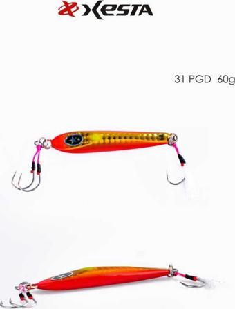 XESTA SCRAMBLE BABY FLARE SLJ 60G JIG PGD