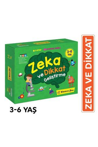 Yükselen Zeka 3-6 Yaş Zeka Ve Dikkat Geliştirme Seti - Yükselen Zeka Yayınları