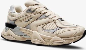 LESCON GHOST BEJ UNİSEX COMFORT CASUAL SPOR AYAKKABISI