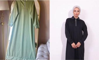 Hülya Türk Butik Elbise İki İplik Kumaş