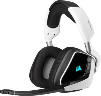 Corsair Void RGB Elite Wireless CA-9011202-EU Beyaz 7.1 Kablosuz Kulak Üstü Oyuncu Kulaklığı