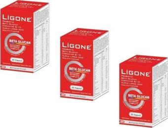 Ligone Probiotic Beta Glucan 30 Kapsül 3'lü Paketligone Probiotic Beta Glucan 30 Kapsül 3'lü Paket