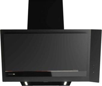 Teka Dvı 88-G1 Infinity Mat Siyah Cam 80 Cm. Duvar Tipi Davlumbaz