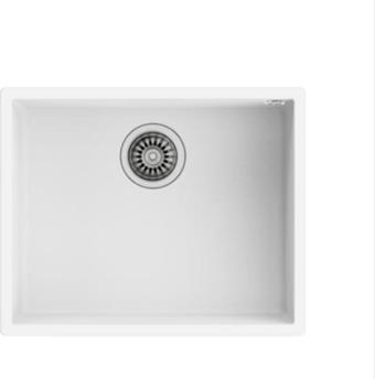 Teka Square 50.40 Tg Tek Hazneli Tezgahaltı Tegranite Eviye