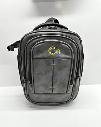 Clascase Çok Amaçlı Bölmeli Deri Sırt Çantası C031