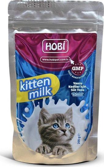 Hobi Kitten Milk Yavru Kediler İçin Süt Tozu 200gr