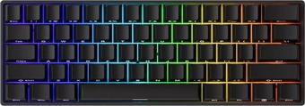 AKKO MONSGEEK FUN60 Pro Shine-Through Black Hall Effect Manyetik Switch ARGB Kablosuz Hotswap Mekanik Gaming Klavye