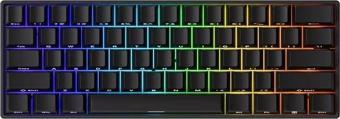 AKKO MONSGEEK FUN60 Max Shine-Through Black Hall Effect Manyetik Switch ARGB Kablosuz Hotswap Mekanik Gaming Klavye
