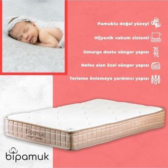 Qsoft Prime Beşik Yatağı Çocuk Yatağı Terleme Önleyici Bebek Yatağı bipamuk