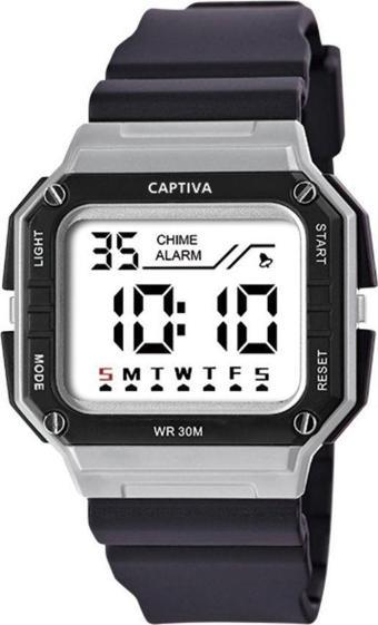 Captiva Digital 3 Atm Suya Dayanıklı Işık+Alarm+Kronometre+Takvimli Çoçuk Kol Saati CP.YN.25.06