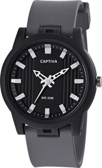 Captiva 30 mt Suya Dayanıklı Analog Silikon Kordonlu Çoçuk Kol Saati CP.YN.25.25