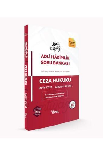 Temsil Kitap İmtiyaz Adli Hakimlik Ceza Hukuku (Genel Hükümler - Özel Hükümler) Soru Bankası - Temsil Kitap