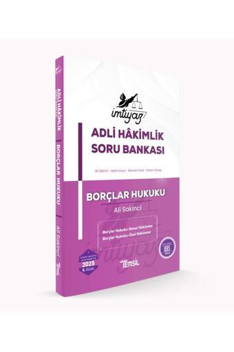 Temsil Kitap İmtiyaz Hakimlik Borçlar Hukuku (Genel Hükümler-Özel Hükümler) Soru Bankası - Temsil Kitap