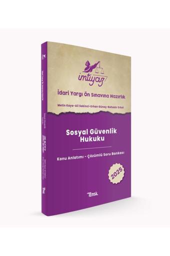 Temsil Kitap İmtiyaz İyös Sosyal Güvenlik Hukuku Konu Anlatımı - Çözümlü Soru Bankası - Temsil Kitap