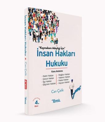 Temsil Kitap İnsan Hakları Hukuku Konu Anlatımı / Can Çelik / 9786057183224 - Temsil Kitap