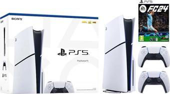 Sony Playstation 5 1 TB Slim Cd Edition+2.Dualsense+ Ps5 Fc 24 Oyunu