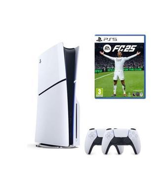 Sony Playstation 5 1 TB Slim Cd Edition+2.Dualsense+ Ps5 Fc 25 Oyunu