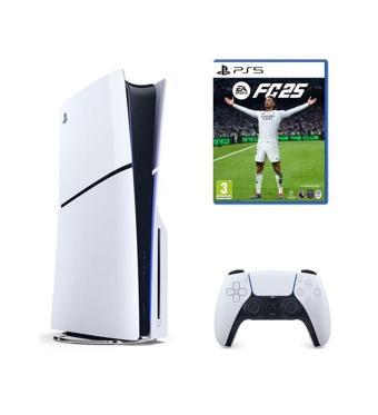 Sony Playstation 5 1 TB Slim Cd Edition+Ps5 Fc 25 Oyunu