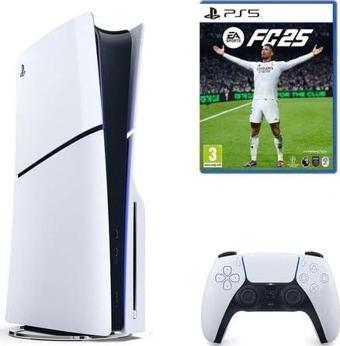 Sony Playstation 5 1 TB Slim Cd Edition+Ps5 Fc 25 Oyunu