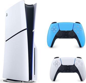 Sony Playstation 5 Slim CD'Lİ +2. Mavi Dualsense Oyun Konsolu