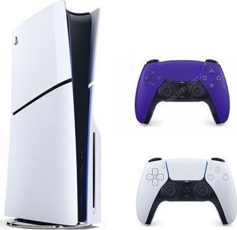 Sony Playstation 5 Slim CD'Lİ +2.Mor Dualsense