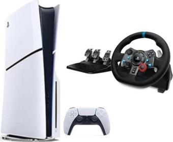 Sony Playstation 5 Slim Cd'li Edition+ G29 Driving Force Yarış Direksiyonu