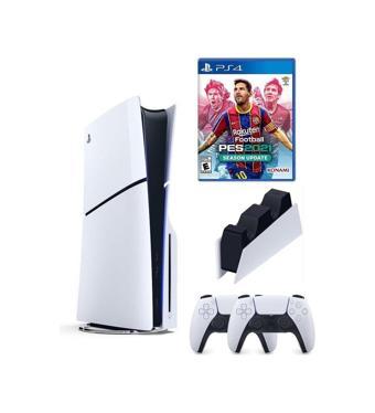 Sony Playstation 5 Slim CD'Lİ+2.Dualsense+Şarj İstasyonu+Pes 21 OYUNU