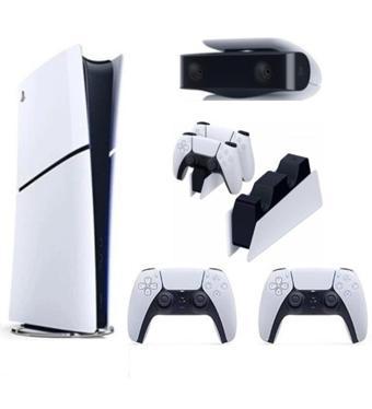 Sony Playstation 5 Slim Dijital Edition +2.Dualsense+Şarj İstasyonu+PS5 KAMERA