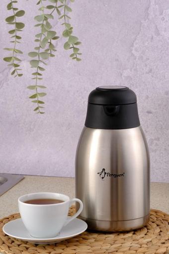 Penguen 2 Litre Paslanmaz Çelik Çay Termosu - 1200Xs