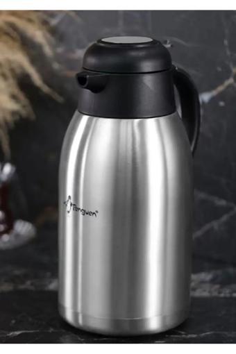 Penguen Paslanmaz Çelik (İç Ve Dış 304) Çay Termosu 2,5 Litre (25 Çay Bardak)
