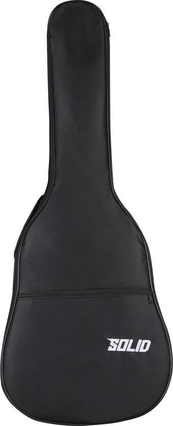 Solid Case Akustik Gitar Gigbag (Siyah)