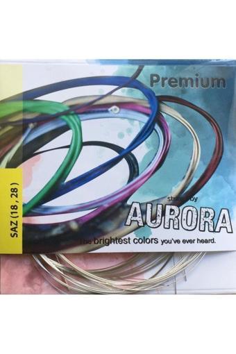 Master Music Aurora Premium Beyaz Bamlı 0.18 Saz Teli Kısa Sap