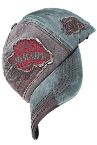 Uniquetrenders Unisex Pamuklu Rarely Jamont Eskitme Kep Şapka Haki - Kahverengi Standart