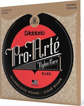 Master Music D'Addario Pro-Arte Ej45 Normal Tansiyon Klasik Gitar Teli