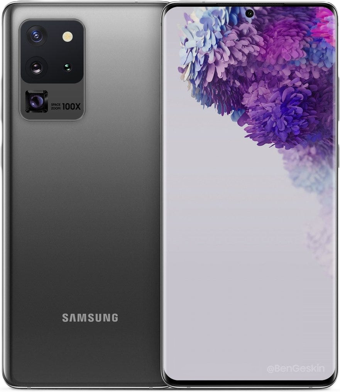 Samsung Galaxy S20 Ultra 128GB Gri ( Yenilenmiş -  Çok iyi )
