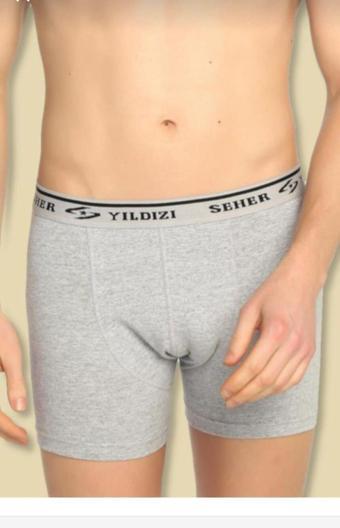 SEHER YILDIZI 0060 ERKEK LİKRALI BOXER 3 ADET
