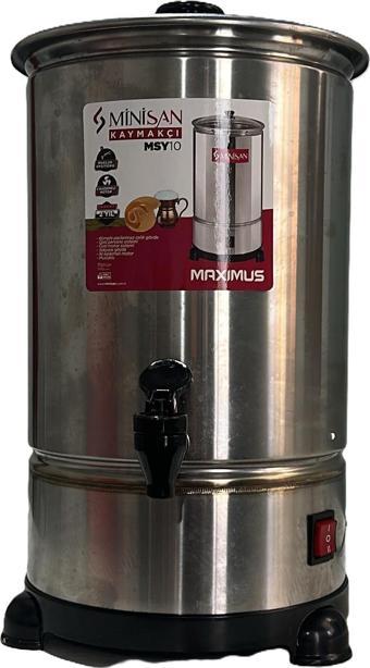 Minisan Ay Taskaymakçı 10 Litre Musluklu 2 Kademeli Motorlu Yayık Makinesi