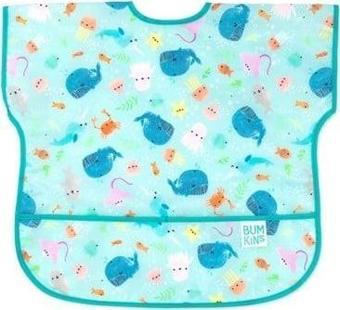 Bumkins Kısa Kollu Önlük (1-3 Yaş) Ocean Life