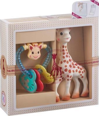 Sophie la Girafe Sophiesticated yeni doğan hediye seti 8