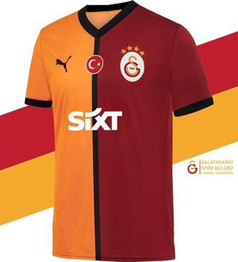 Galatasaray Orijinal Lisanslı 2024/2025 Parçalı İç Saha Taraftar Forma